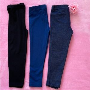 Leggings girls 4T🌸 3 pair